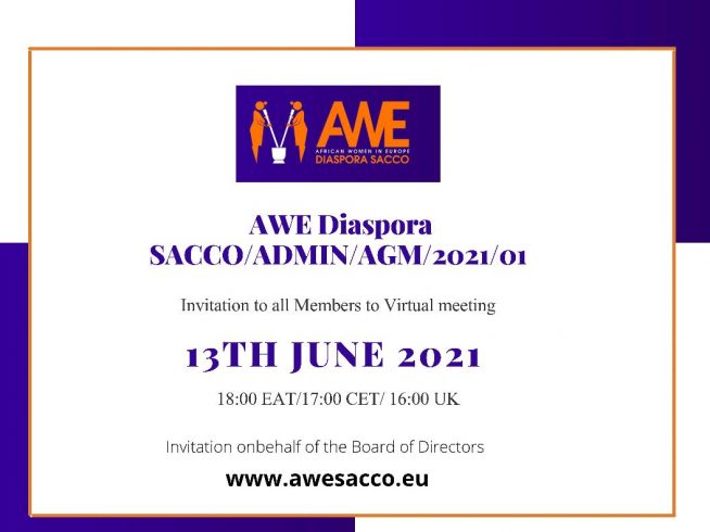 AWE Sacco 1st AGM